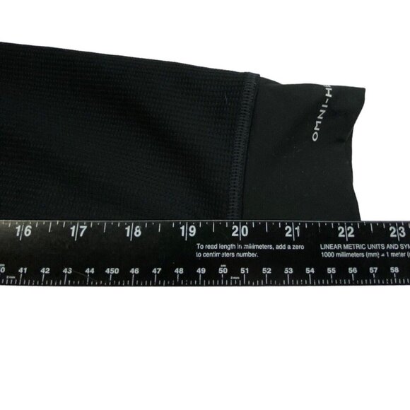 COLUMBIA Women High Neck Top Size S Black Omni Heat Pullover Long Sleeve 15-10 - Picture 11 of 16